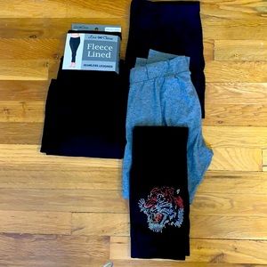 Bundle of 5 leggings
